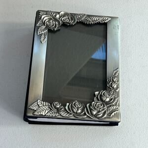 Vintage Royal Limited Silver Rose Photo Album Holds 5x7 Photos